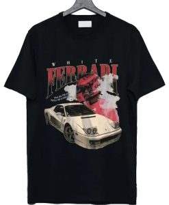 Frank ocean White Ferrari t shirt