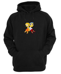 Lisa Simpson And Milhouse hoodie