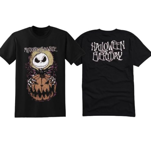 Motionless in White Halloween Everyday t shirt twoside