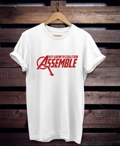 Anti-Growth Coalition Assemble t shirt