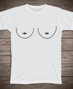 Pierced Nipples Cartoon t shirt