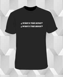 Daechwita SUGA AGUST D Who's the king Who's the boss T Shirt dv