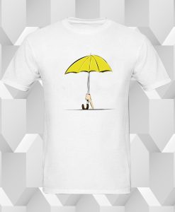 hand with umbrella T Shirt dv