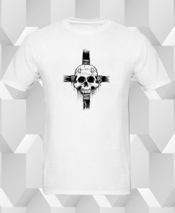 laced skull T Shirt dv