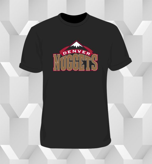 Denver Nuggets Primary BasketBall T Shirt dv