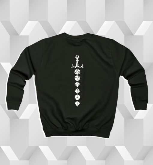 Dice Sword Sweatshirt dv