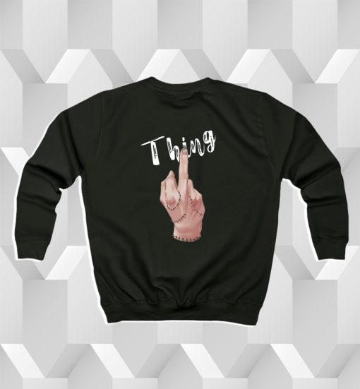 Thing from Wednesday Netflix Sweatshirt dv