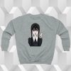 Wednesday & Thing Sweatshirt dv