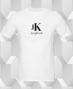 BTS Jungkook CK JK T Shirt