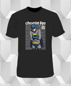 Choose Life Trainspotting Batman T Shirt