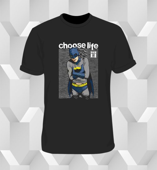 Choose Life Trainspotting Batman T Shirt