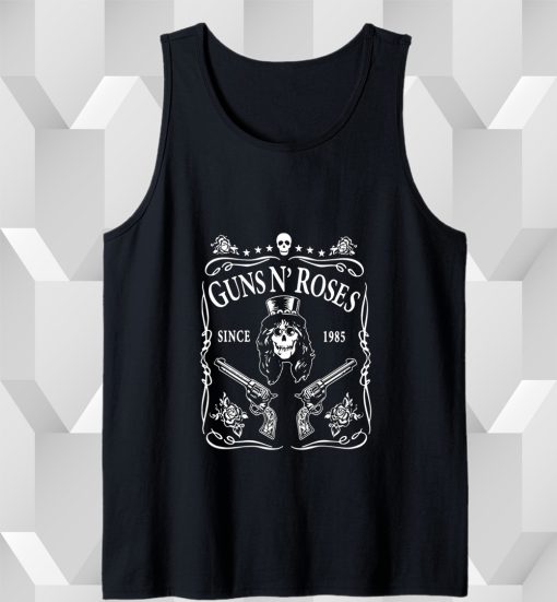 Guns N Roses Jack Daniels Since 1985 Tank Top