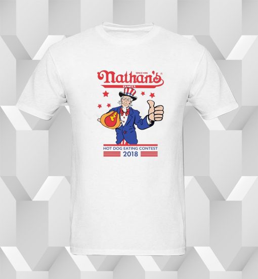 Nathan's Famous Hot Dog Eating Contest Joey Chestnut T Shirt