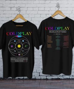 Coldplay World Tour 2023 Shirt TWOSIDE