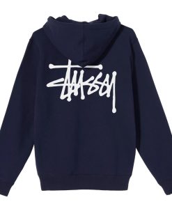 Basic Stussy Hoodie Back