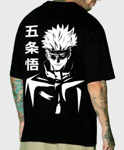 Gojo Satoru Oversized T Shirt Back