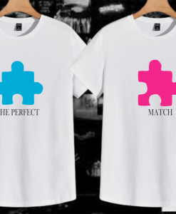 The perfect match couple Tshirt RS