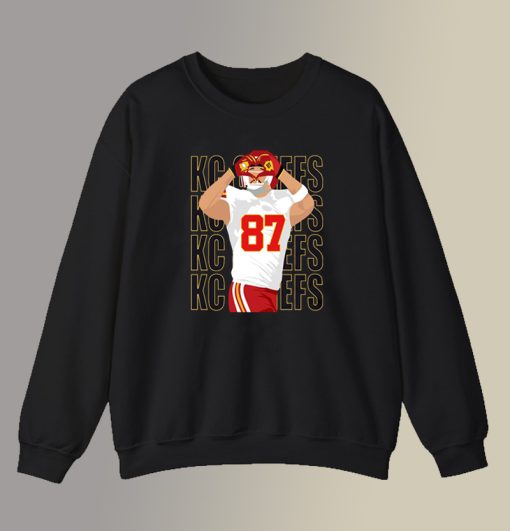 Travis Kelce Heart Hands Sweatshirt